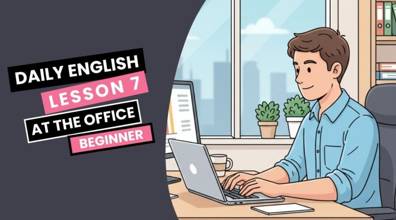 at the office intermediate