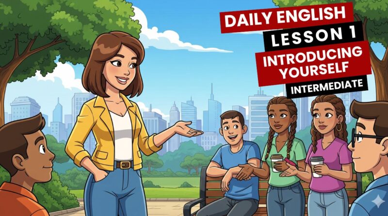 Daily English Introducing yourself Intermediate