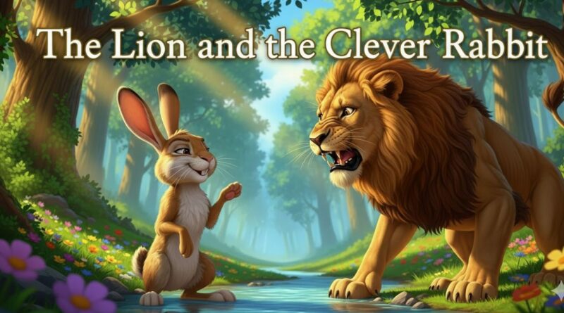 The Lion and the Clever Rabbit